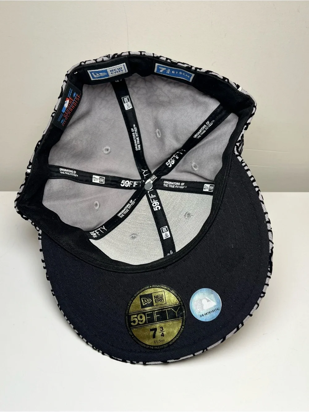 New York Yankees Fitted Baseball Cap New Era 7 3/4